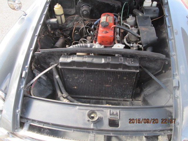 1963 gray MG MGB Convertible