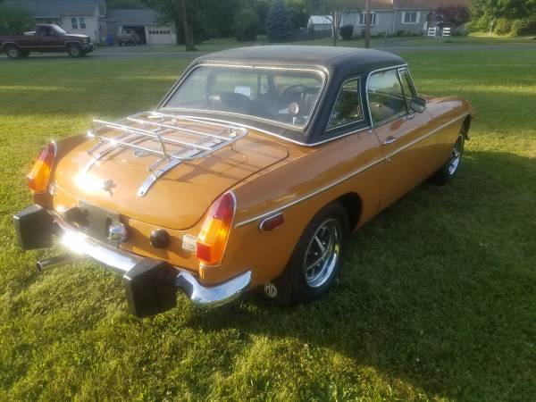 1974 Orange MG MGB