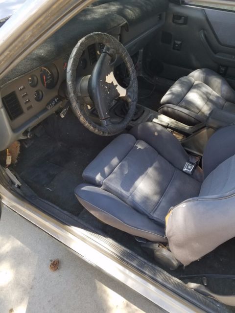 1984 Silver Ford Mustang Coupe
