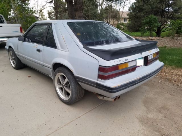 1984 Silver Ford Mustang Coupe