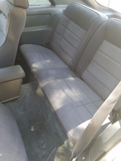 1984 Silver Ford Mustang Coupe
