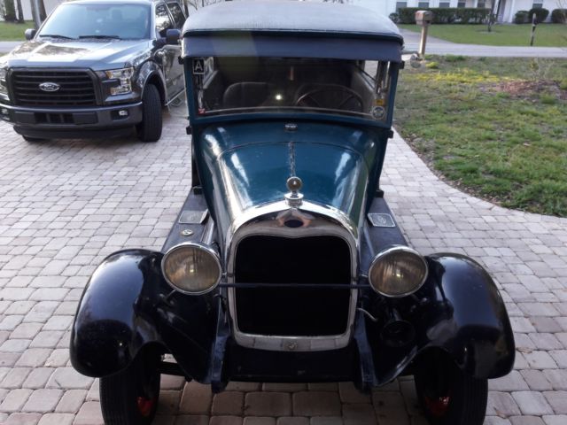 1928 Green Ford Model A Coupe