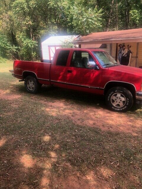 1994 Red Chevrolet C/K Pickup 1500 Extended Cab Pickup