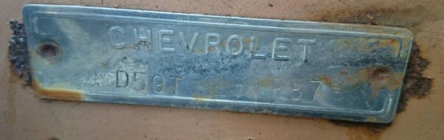 1959 Gold Chevrolet Impala Wagon