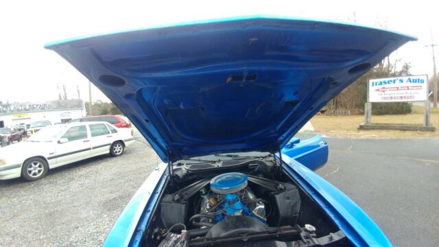 1972 Blue Ford Mustang Fastback