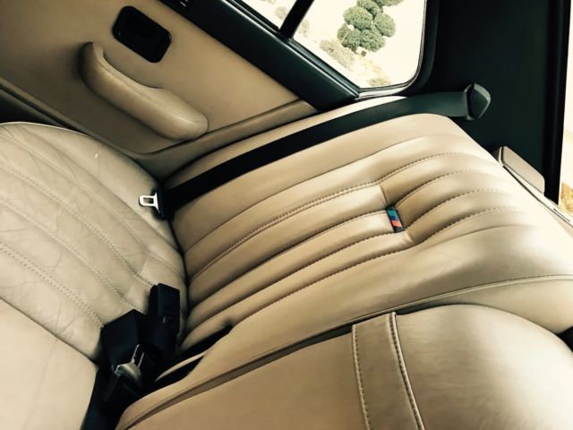 1988 Black BMW M5 Sedan