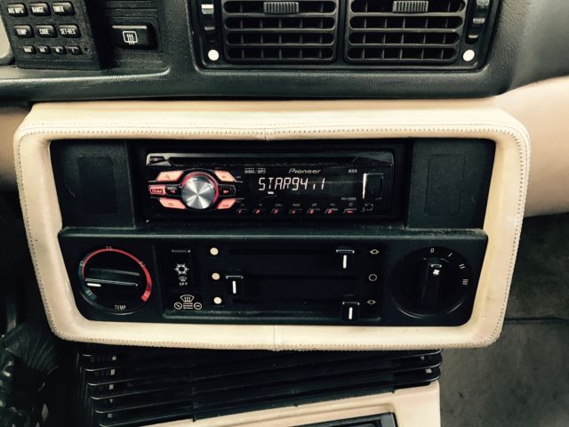 1988 Black BMW M5 Sedan