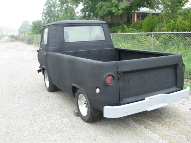 1961 black Ford E-Series Van pickup