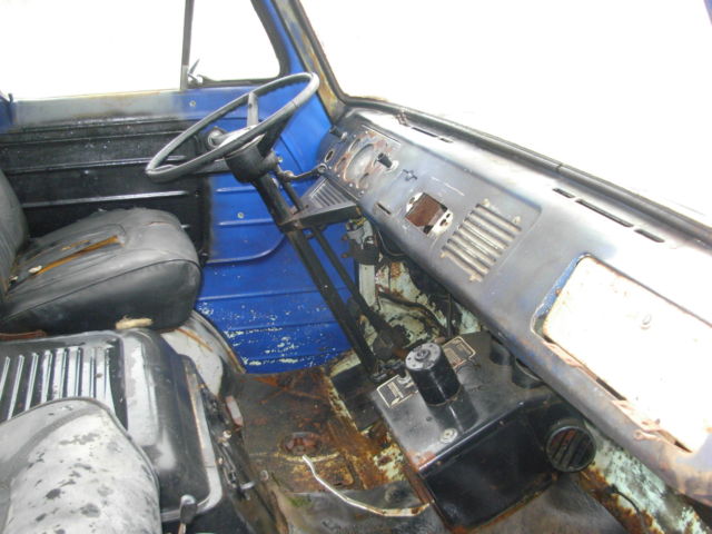 1961 black Ford E-Series Van pickup