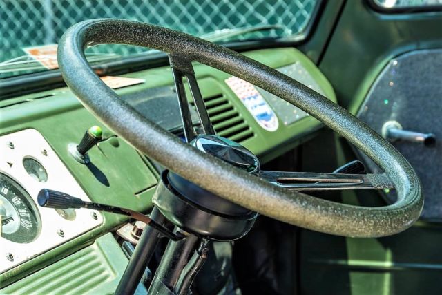 1961 Green Ford Econoline Club Wagon