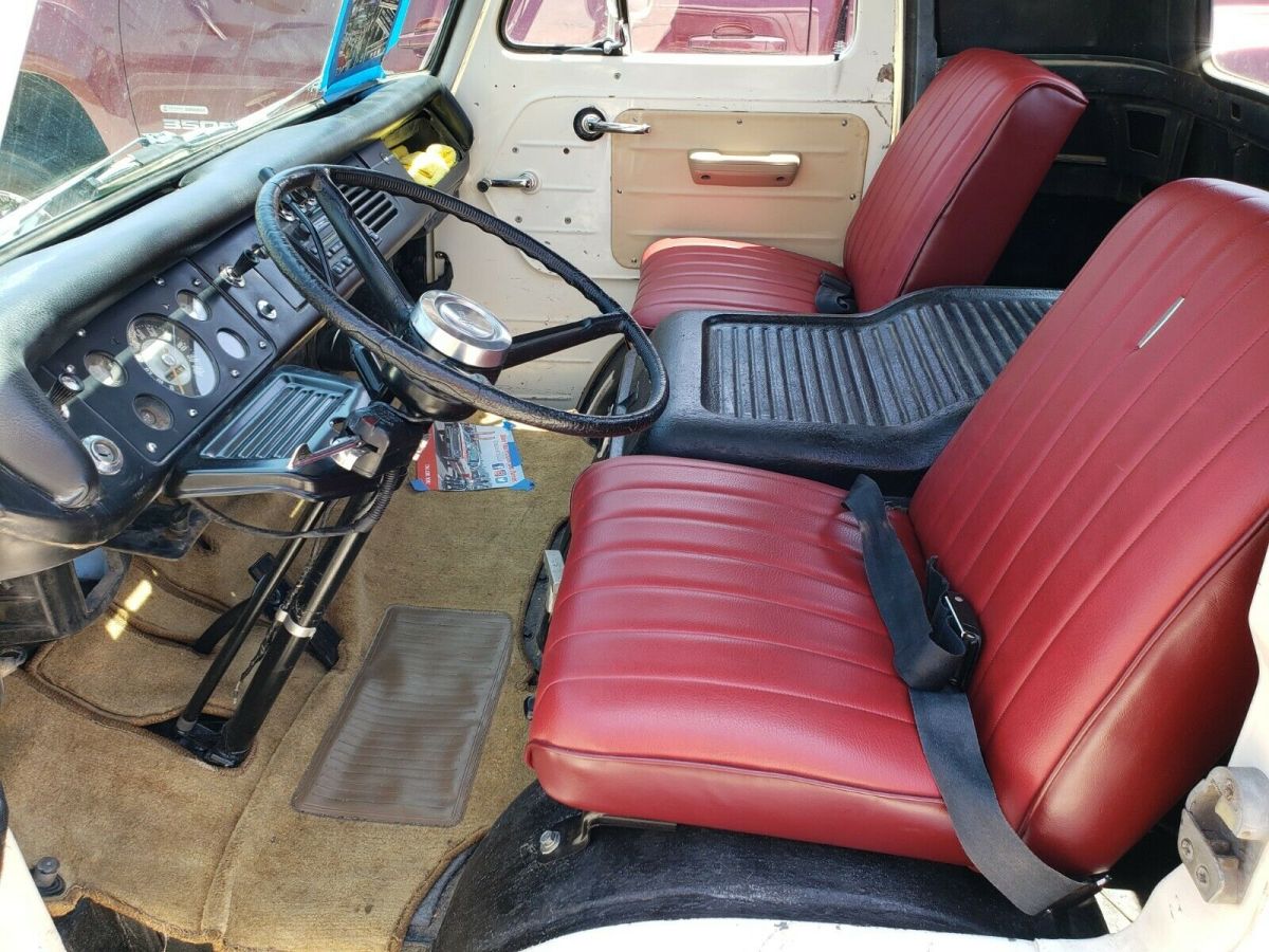 1966 White Ford E-Series Van Standard Cab Pickup