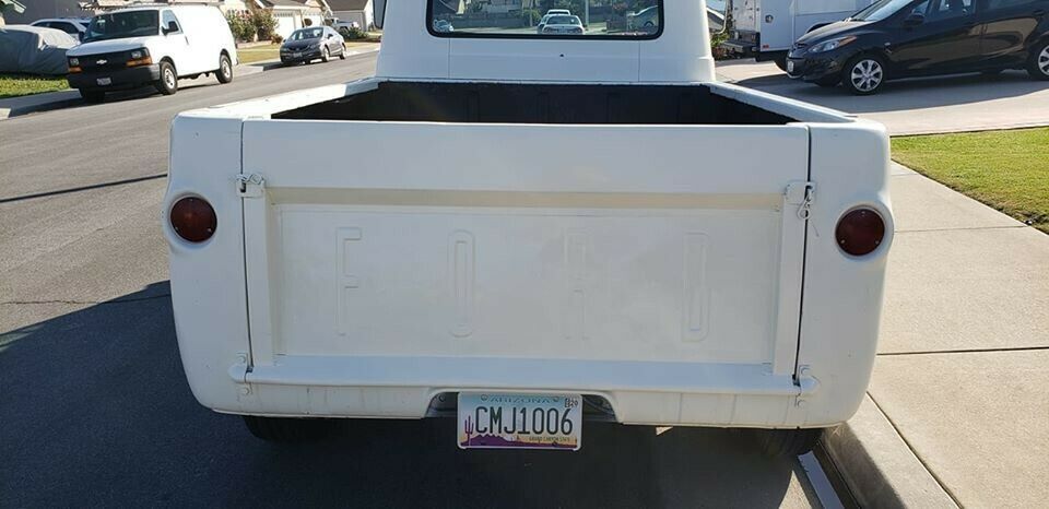 1966 White Ford E-Series Van Standard Cab Pickup