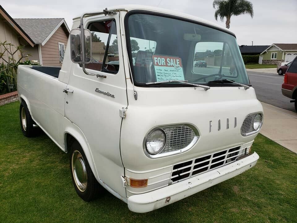 1966 White Ford E-Series Van Standard Cab Pickup