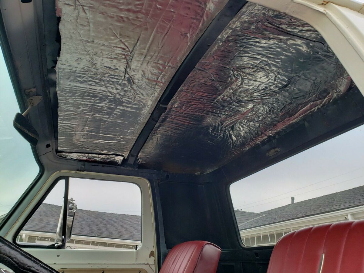 1966 White Ford E-Series Van Standard Cab Pickup