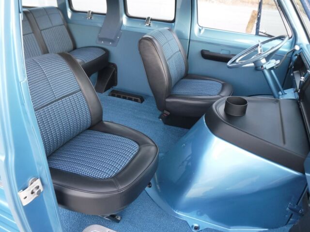 1972 Viking Blue Ford E-Series Van Extended Passenger Van