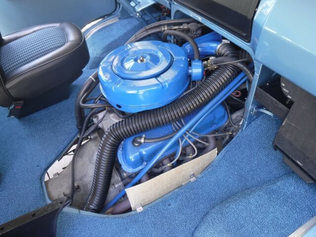 1972 Viking Blue Ford E-Series Van Extended Passenger Van