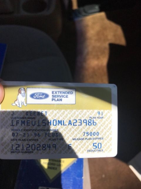 1991 Brown Ford Bronco SUV