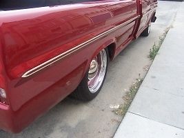 1967 Ruby Red metallic Ford F-100 Standard Cab Pickup