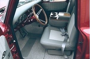 1967 Ruby Red metallic Ford F-100 Standard Cab Pickup