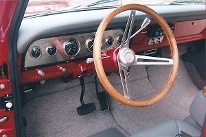 1967 Ruby Red metallic Ford F-100 Standard Cab Pickup