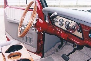 1967 Ruby Red metallic Ford F-100 Standard Cab Pickup