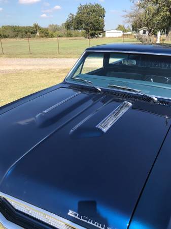 1967 Blue Chevrolet El Camino