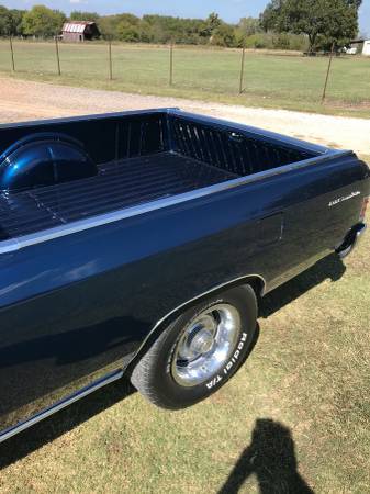 1967 Blue Chevrolet El Camino