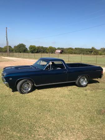 1967 Blue Chevrolet El Camino
