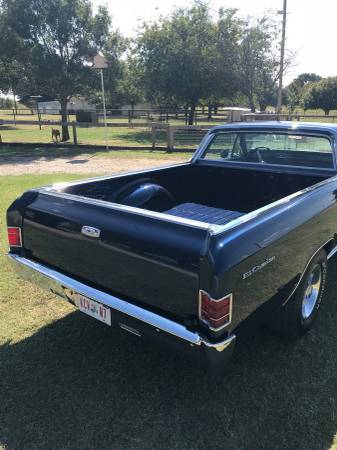 1967 Blue Chevrolet El Camino