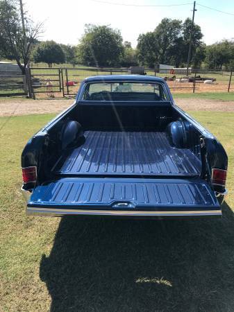 1967 Blue Chevrolet El Camino