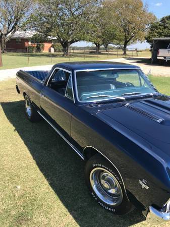 1967 Blue Chevrolet El Camino