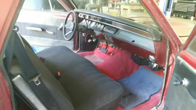 1967 Burgundy Chevrolet El Camino Coupe