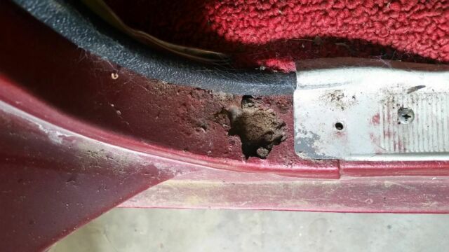 1967 Burgundy Chevrolet El Camino Coupe