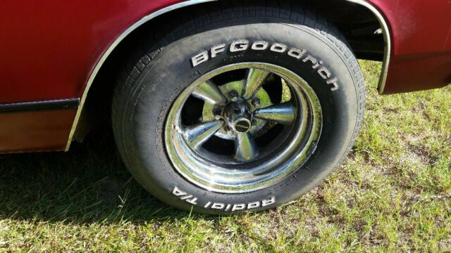 1967 Burgundy Chevrolet El Camino Coupe