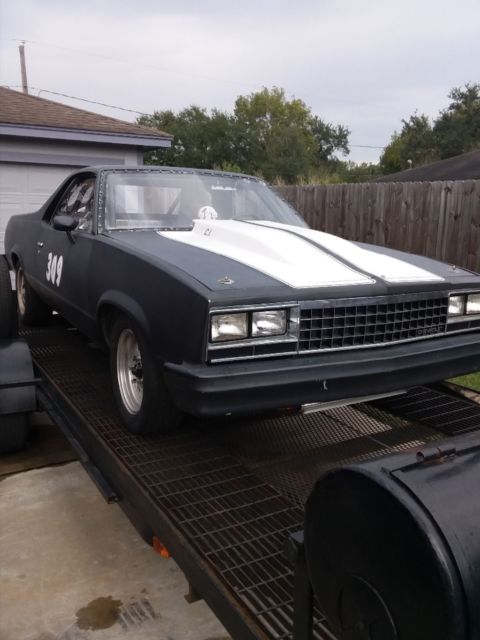 1985 Black Chevrolet El Camino