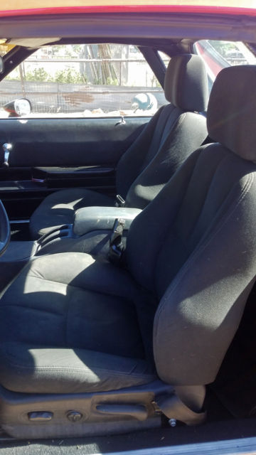 1985 Red Chevrolet El Camino