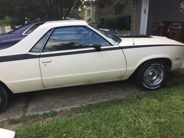 1984 Yellow Chevrolet El Camino