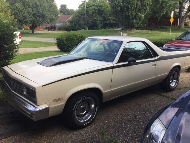 1984 Yellow Chevrolet El Camino