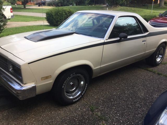 1984 Yellow Chevrolet El Camino