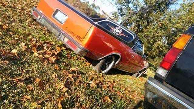 1984 Orange Chevrolet El Camino Standard Cab Pickup