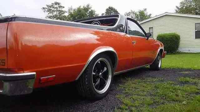 1984 Orange Chevrolet El Camino Standard Cab Pickup