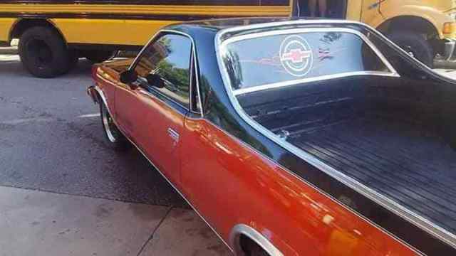 1984 Orange Chevrolet El Camino Standard Cab Pickup