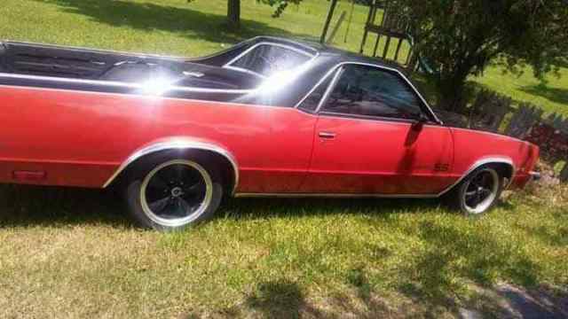 1984 Orange Chevrolet El Camino Standard Cab Pickup