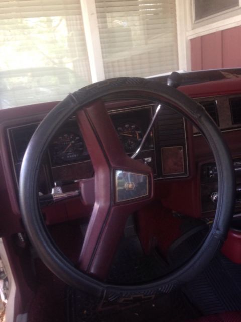 1985 White Chevrolet El Camino El Camino