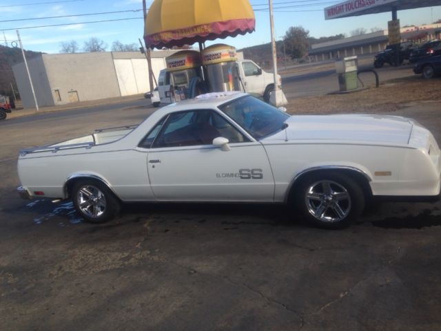 1985 White Chevrolet El Camino El Camino