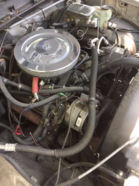 1987 Silver with black accent Chevrolet El Camino