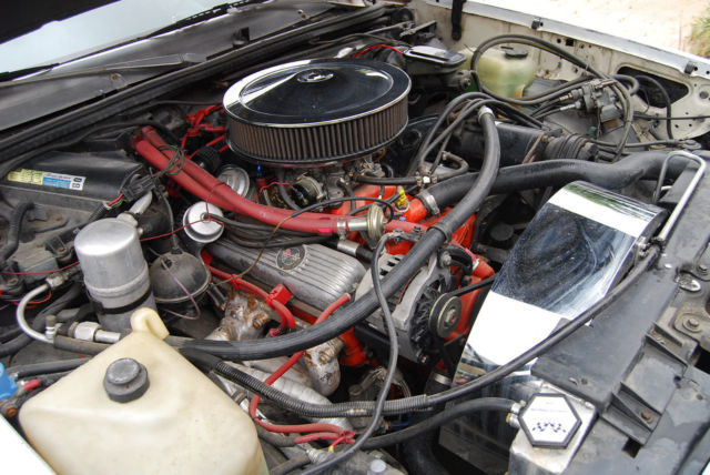1979 White Chevrolet El Camino pickup
