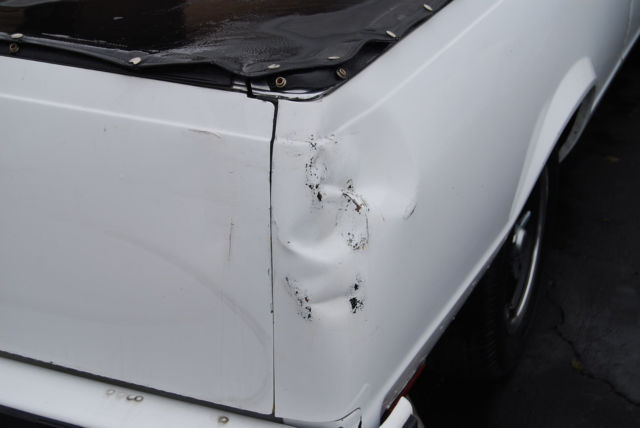 1979 White Chevrolet El Camino pickup