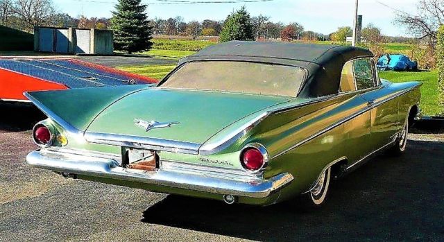 1959 Green Buick Electra Convertible