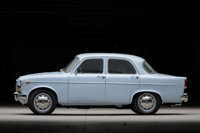 1963 Blue Alfa Romeo Giulia Sedan